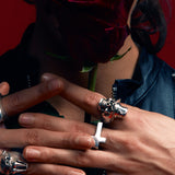 Ghost Cowboy Ring / Sterling Silver