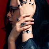Black Panther Ring / Sterling Silver