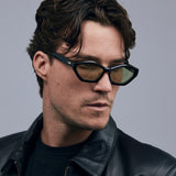 FRANKY Black + Green / Sage