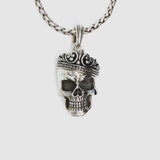 Skull Crowned / Sterling Silver