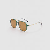 WILDER Metallic Green / Polarised Brown