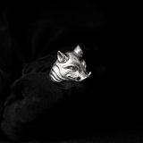 Wild Boar Ring / Sterling Silver