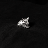 Wild Boar Ring / Sterling Silver