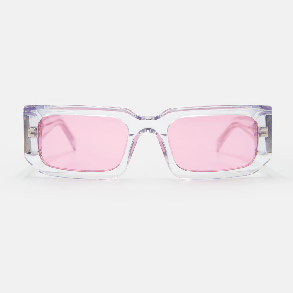 Crystal / Baby pink tint lens