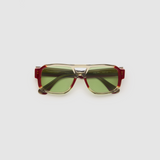 The DON Deep Red on Smoke / Sage