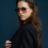 FONDA Brushed Gold / Dusk