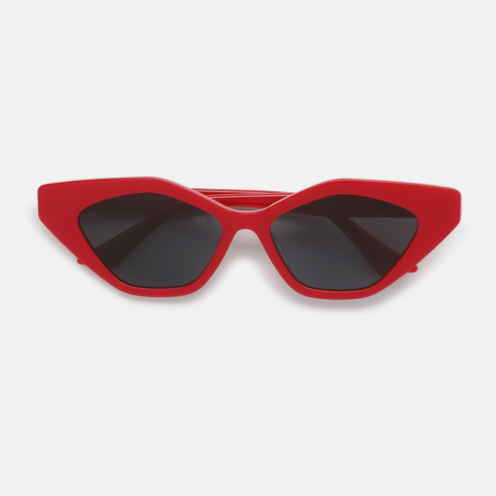 Fire red Adaya sunglasses