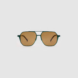 WILDER Metallic Green / Polarised Brown