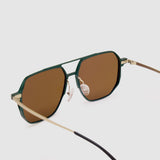 WILDER Metallic Green / Polarised Brown