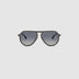 TRIBU Carbon 1.0 gun carbon fibre aviator sunglasses – front view