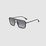TRIBU Carbon 2.0 black carbon fibre square aviator sunglasses – side view