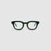 Bowie Optical by Tribu Eyewear — Forest Green optical frame, front view studio lighting. 