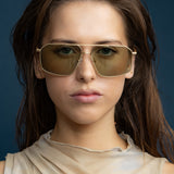 FONDA Brushed Gold / Sage