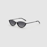 TRIBU Nardi Black cat-eye sunglasses - side view
