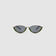 TRIBU Nardi Green and rose gold cat-eye sunglasses – front view